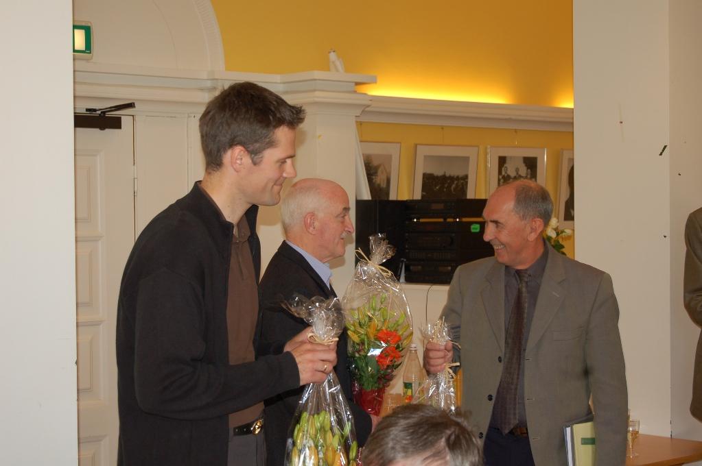 Forfatterne av jubileumsbokenboken (fra venstre):...