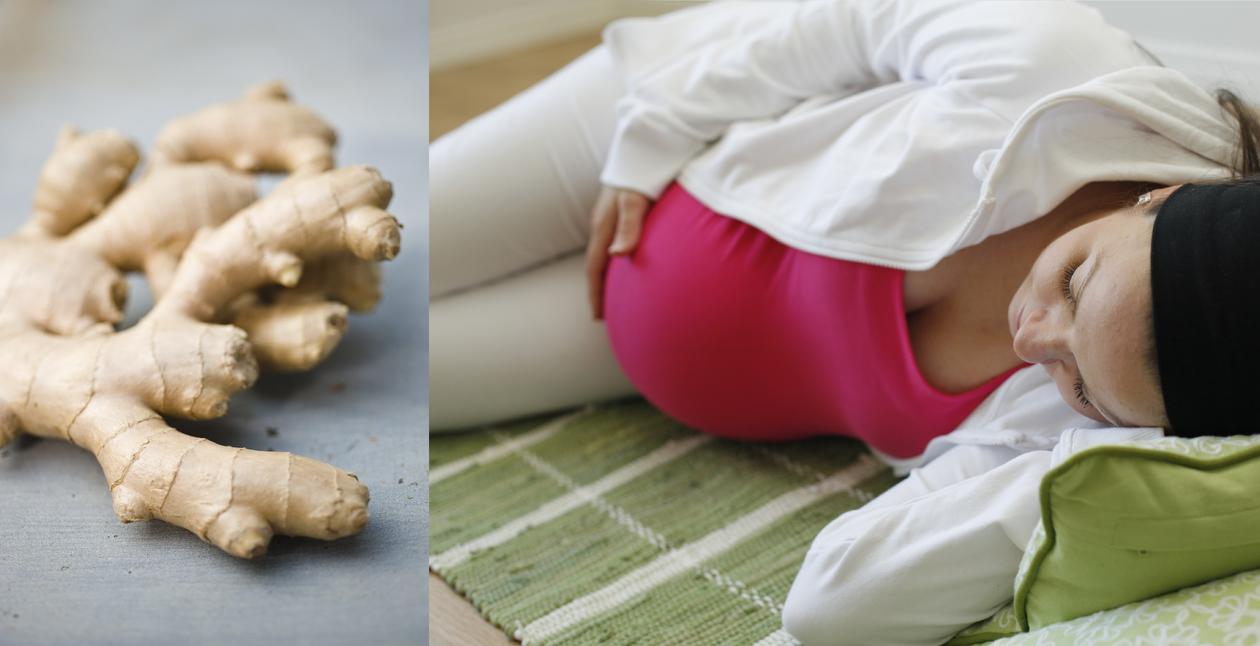 Ginger are used for nausea by many pregnant women. Picture: Colourbox.
