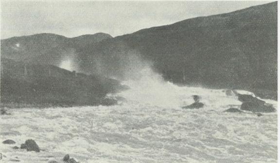 Jøkulhlaup i Mjølkedalen 18. august 1927.