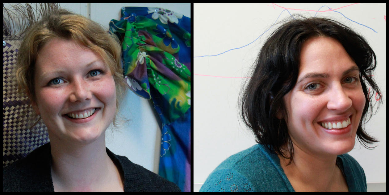 Kristine Sunde Fauske og Frøy Gudbransen