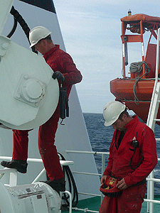 Mannskap i arbeid Mannskap i arbeid