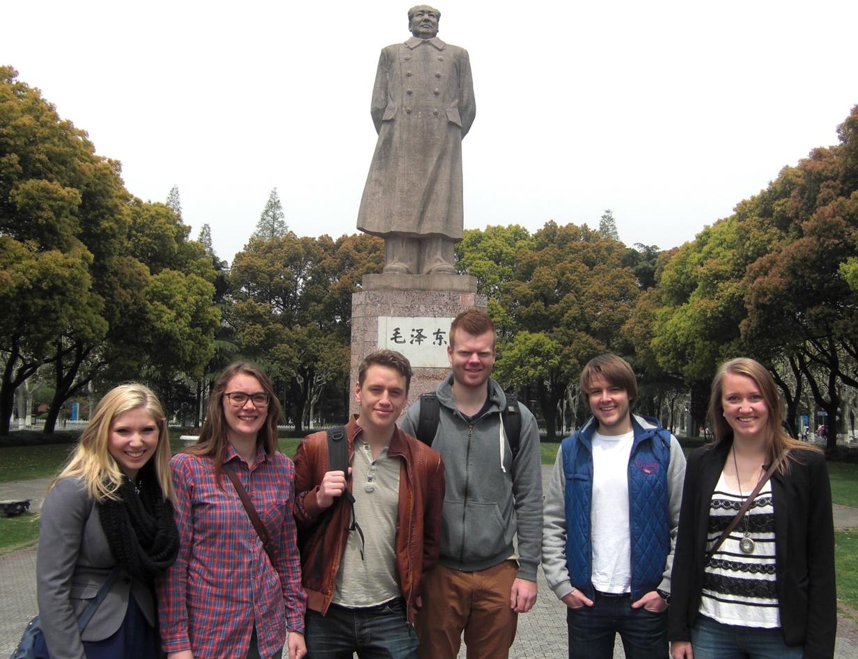 From left: Hilde Sandvær, Matilde Hassel, Ole Moland, Øyvind Wiig, Kristian...