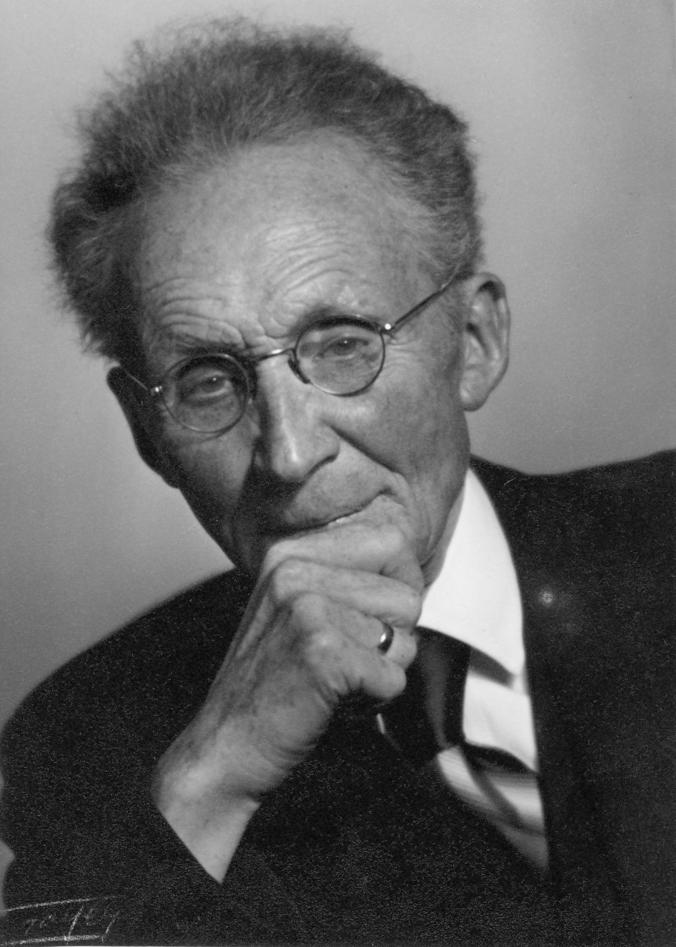 Vilhelm Bjerknes Portrett 1946