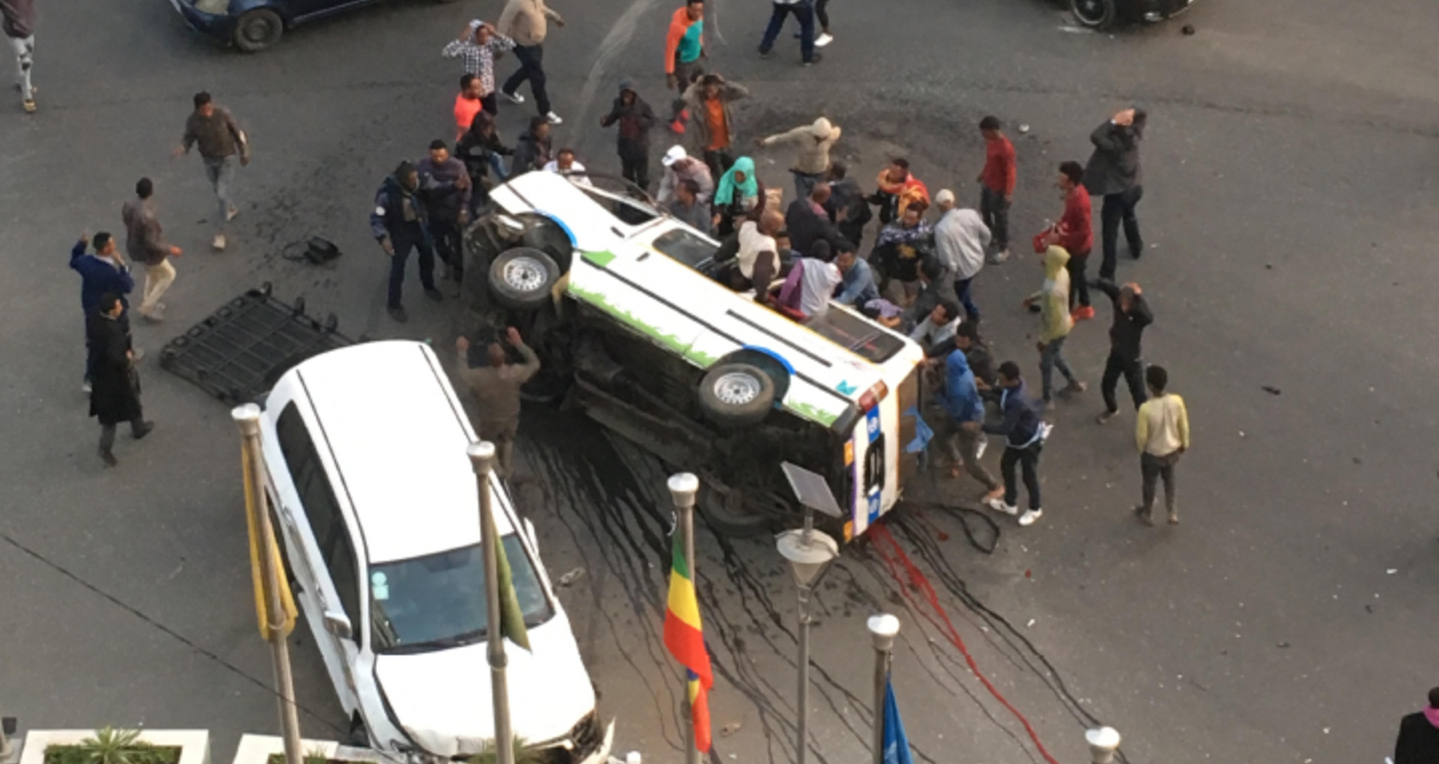 Trafikkulykke i Addis Abeba