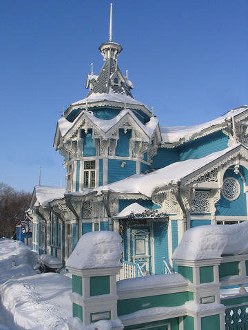 Vinter i Tomsk