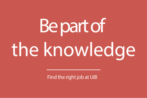 Be part of the knowledge - Find the right job at UIB