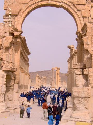 Bilde av barn i Palmyra