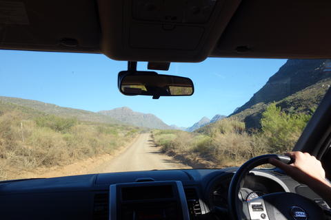 Kjøretur i fjella rundt Cape Town