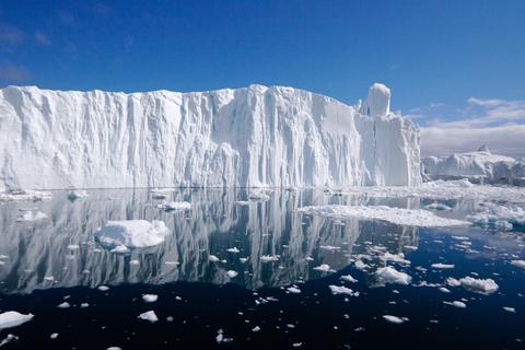 The Ilulissat ice fjord in west Greenland, used to accompany article on the announcement of the ERC Consolidator Grant to Professor Noel Keenlyside.