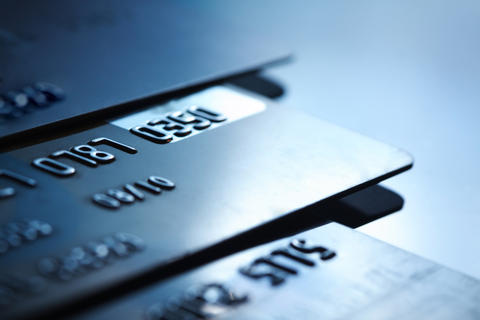 Bildet viser et kredittkort