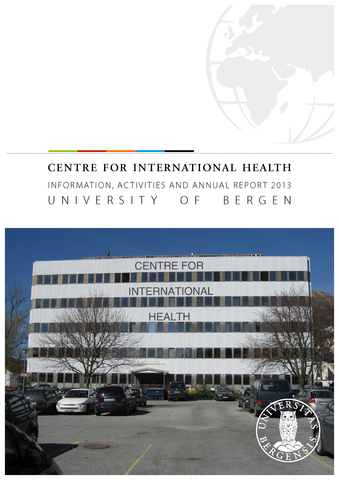 Cover - Annual Report CIH 2013