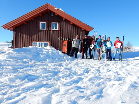 Young microbiologists infront of Ottesheimen