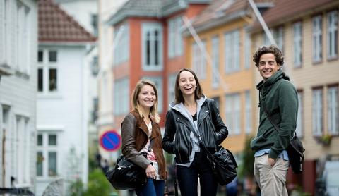 Stadig flere internasjonale studenter kommer til Bergen