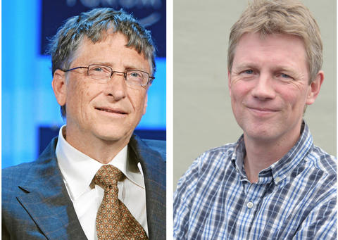 Bill Gates and Ole Frithjof Norheim