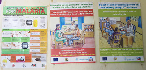 Health Centre information posters 2