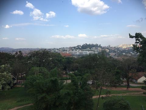 View over Kampala