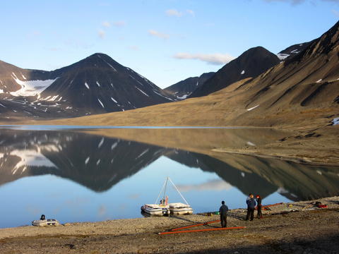 Feltarbeid på Svalbard