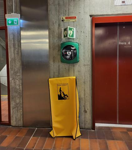 Plassering hjertestarter