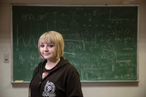 Ingunn Røsseland studerer fysikk på Universitetet i Bergen, og mener det er mange jobbmuligheter for henne