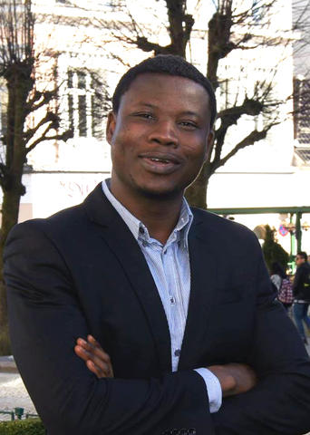 Master student Moses Mosonsieyiri Kasanga.
