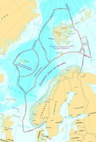 Norway's maritime boundaries