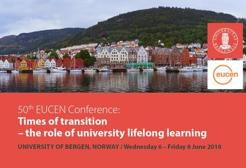 50th eucen conference 6-8 June 2018, University of Bergen, Norway