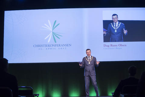 Rektor, Dag Rune Olsen, Christiekonferansen 2017