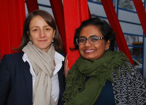 Professor Nathalie Reuter and Researcher Sandhya Tiwari of the Department of Molecular Biology at the University of Bergen.