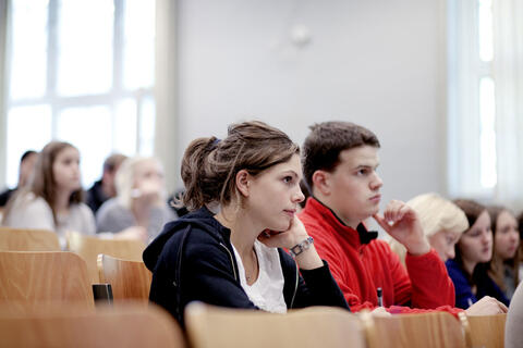 Students at the University of Bergen.