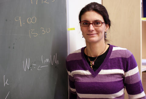 “I never felt an obstacle being a woman in my field, says Sofia Tirbassi, researcher at he Algebraic Geometry group at the University of Bergen.