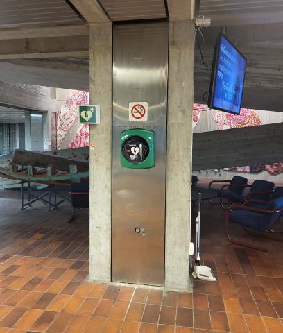 Plassering hjertestarter