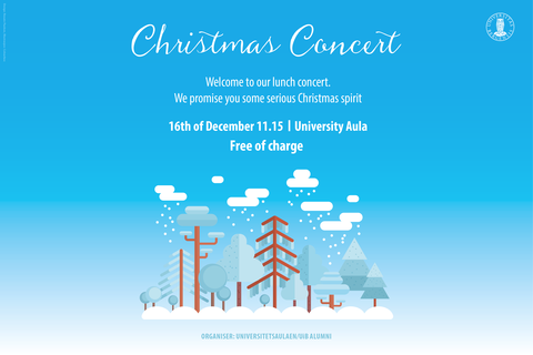 Christmas concert, UiB Alumni, University Aula