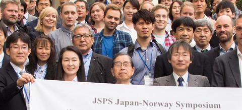 The Japanese-Norwegian meeting attracted scientists from all over Norway and Japan.