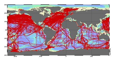 Monitoring the exchanges of CO2 between the atmosphere and the ocean. 