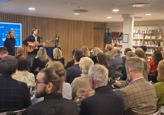 Musikere åpnet åpningen