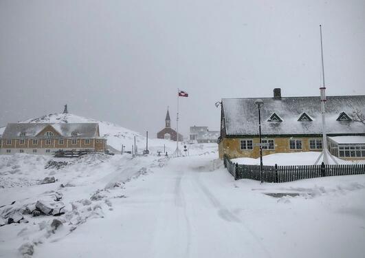 Photo of houses in Nuuk