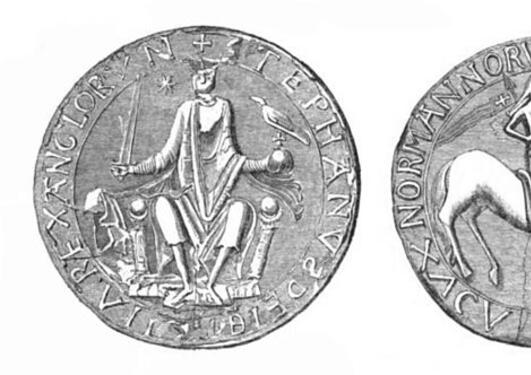The seal of Stephen I of England