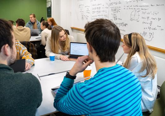 Studenter på aktivtrom 