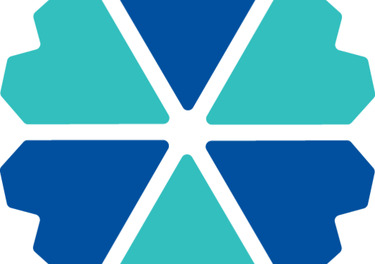 ARK logo blå og grønn
