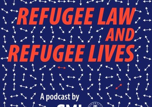 Logo of the podcast Refugee Law Refugee Lives