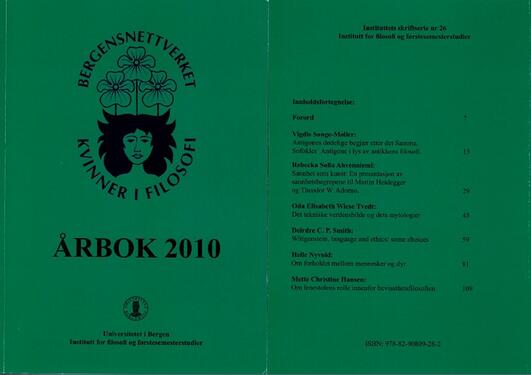 Bilde av omslaget til bnkfs årbok for 2010
