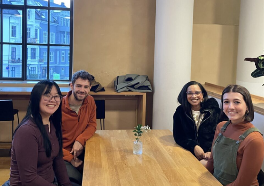 Picture of the four students