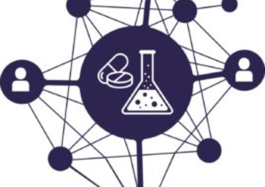 Biomedical Network Illustration or logo