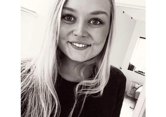 Portrettbilde av Christine Sulland Johansen, bachelorstudent