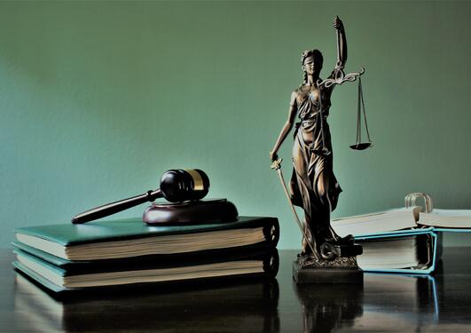 Illustration photo of Justitia