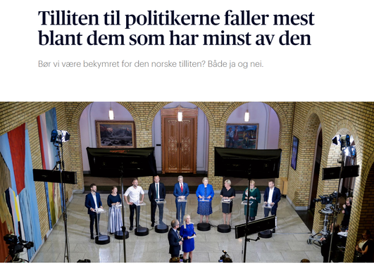 Fascimile Aftenposten