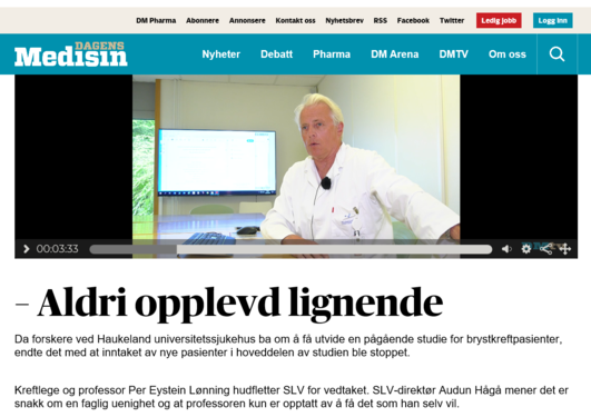 Faksimile Dagens Medisin