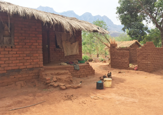 Family home in Malawi