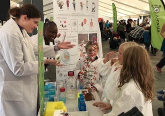 Foto fra forskningsdagene i Bergen, 2019