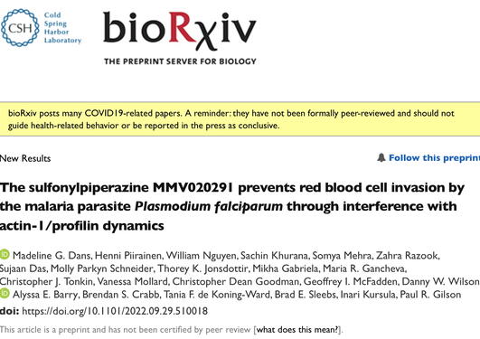 bioRxiv title page